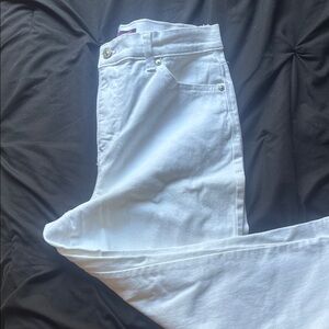 Gloria Vanderbilt White Straight Leg Jeans
